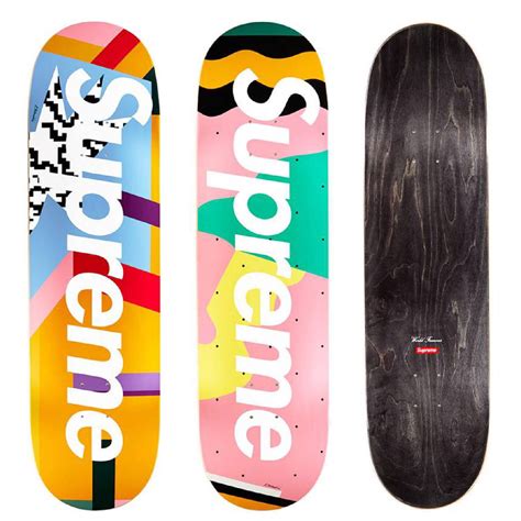 supreme skateboard deck collection.